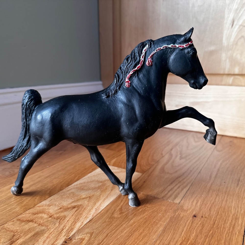Vintage Breyer Traditional Tennessee Walking Horse "Midnight Sun" - Picture 11 of 14